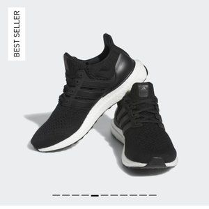 Adidas Ultraboost 1.0 Shoes, Black, Size 6.5